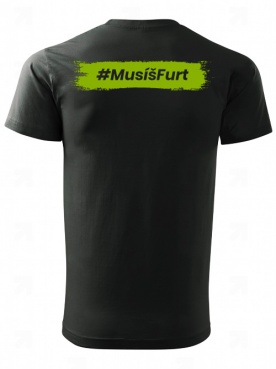 Fitness007 Pánské tričko khaki #musíšfurt