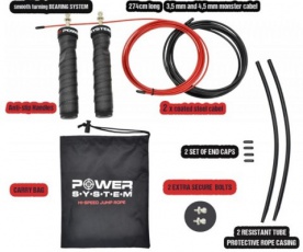 Power System Švihadlo High Speed Jump Rope