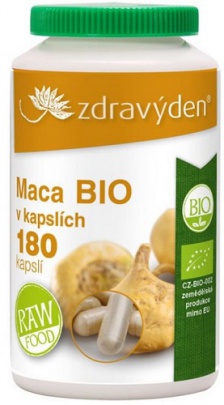 Zdravý den Maca BIO 180 kapslí