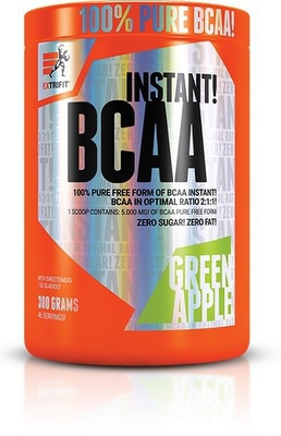 Extrifit BCAA Instant 300g - černý rybíz PROŠLÉ DMT 30.11.2020