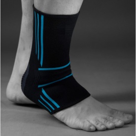 Power System bandáže na kotníky Ankle Support Evo modrá
