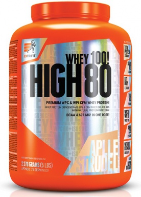 Extrifit High Whey 80 2270 g - ovocný jogurt