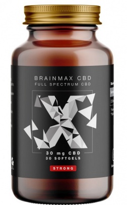 BrainMax CBD Strong 30 mg 30 kapslí