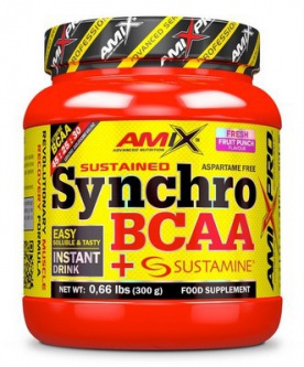 Amix Synchro BCAA + Sustamine 300g - vodní meloun VÝPRODEJ 8.2021