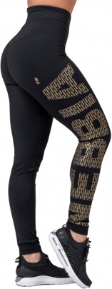 Nebbia Gold print legíny 827