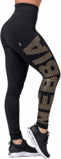 Nebbia Gold print legíny 827