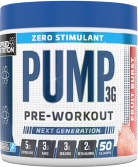 Applied Nutrition Pump 3G Zero 375g - icy blue raz PROŠLÉD DMT