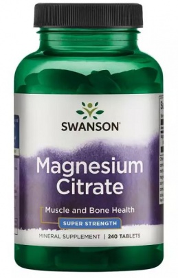 Swanson Magnesium Citrate 240 tablet