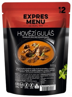 Expres menu Hovězí guláš 600g