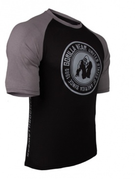 Gorilla Wear Pánské tričko Texas T-shirt Black/Dark Gray