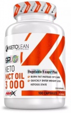 Amix KetoLean Keto MCT Oil 3 000mg 100 kapslí VÝRPODEJ 4.2023