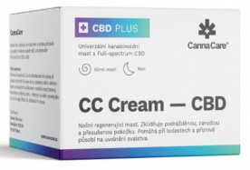 CannaCare Noční konopná mast CC Cream s CBD 60ml