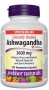 Webber Naturals Ashwagandha 3600mg 120 kapslí