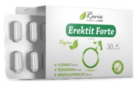 Revix Erektit Forte 30 kapslí + Vitamin C Natural 90 kapslí ZDARMA