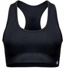 Gorilla Wear Yava Seamless sportovní podprsenka černá