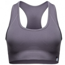 Gorilla Wear Yava Seamless sportovní podprsenka šedá