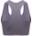 Gorilla Wear Yava Seamless sportovní podprsenka šedá