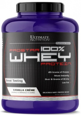 Ultimate Nutrition Prostar 100% Whey Protein 2300 g