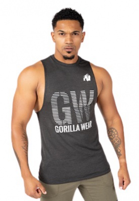 Gorilla Wear Pánské tílko Dakota Sleveless T-shirt Gray VÝPRODEJ