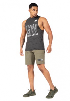 Gorilla Wear Pánské tílko Dakota Sleveless T-shirt Gray VÝPRODEJ