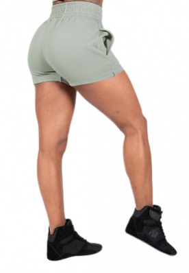 Gorilla Wear Dámské šortky Pixley Sweatshorts Light Green