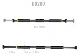 HMS Premium Hrazda do dveří s pojistkou DD200