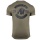 Gorilla Wear Pánské tričko Detroit T-shirt Army Green