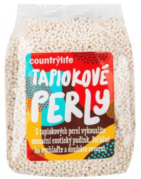 Country life Tapiokové perly 250 g