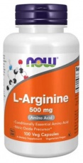 Now Foods L-Arginine 500mg 100 kapslí