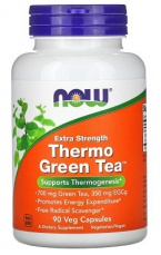 Now Foods Thermo Green Tea extra silný 90 kapslí PROŠLÉ DMT