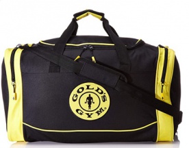 Gold's Gym Holdall Bag Sportovní taška Černo/žlutá