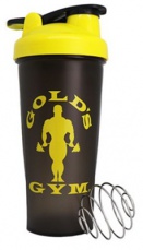 Gold 's Gym Flip Lid Shaker Černo/žlutý