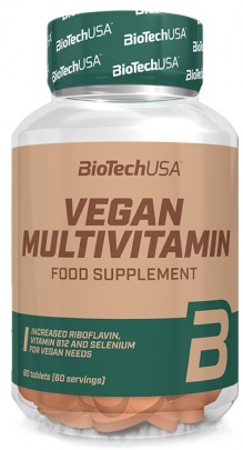 BiotechUSA Vegan Multivitamin 60 tablet