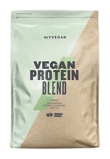 MyProtein Vegan Protein Blend 2500 g - jahoda VÝPRODEJ (POŠK.OBAL)