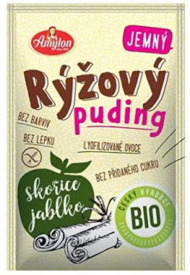 Amylon Pudink rýžový bezlepkový BIO 40 g