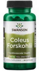 Swanson Full Spectrum Coleus Forskohlii 400 mg 60 kapslí