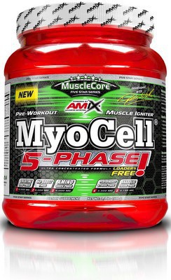 Amix MyoCell 5-Phase 500 g - ovocný punč PROŠLÉ DMT 11.2020
