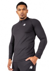 Gorilla Wear Pánské tričko s dlouhým rukávem Hamilton Hybrid Black