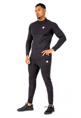Gorilla Wear Pánské tepláky Hamilton Hybrid Black