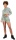 Gorilla Wear Dámský Pixley Crop Top Hoodie Light Green VÝPRODEJ