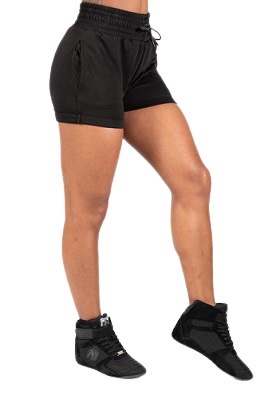 Gorilla Wear Dámské šortky Pixley Sweatshorts Black