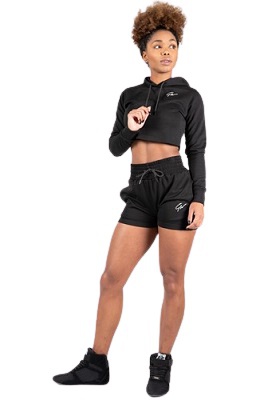 Gorilla Wear Dámské šortky Pixley Sweatshorts Black