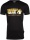 Gorilla Wear Pánské tričko s krátkým rukávem Classic T-shirt Black/Gold