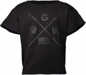 Gorilla Wear Pánské tričko s krátkým rukávem Sheldon Workout Top Black