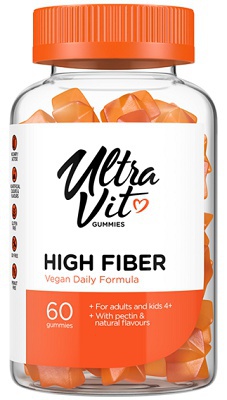 UltraVit Gummies High Fiber 60 želé bonbónů PROŠLÉ DMT (29. 11. 2022)