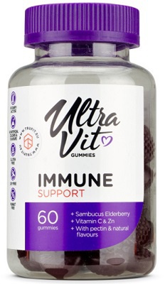 UltraVit Gummies Immune Support 60 želé bonbónů