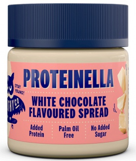 HealthyCo Proteinella 200g - bílá čokoláda VÝPRODEJ (POŠK.OBAL)