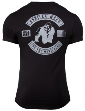 Gorilla Wear Pánské tričko Detroit T-shirt Black