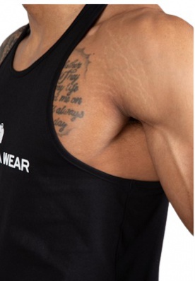 Gorilla Wear Pánské tílko Carter Strech Tank Top Black