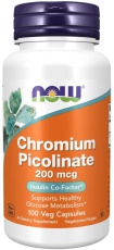 Now Foods Chromium Picolinate 200 mcg
